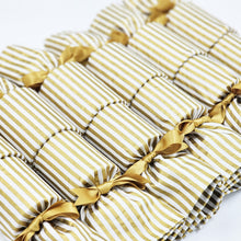 Load image into Gallery viewer, Gold Stripes (Reusable Christmas Crackers)
